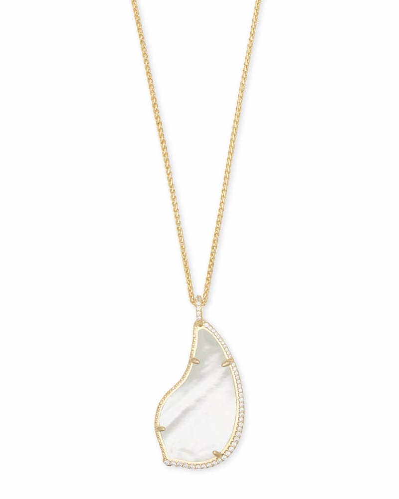 Theodora Long Pendant Necklace image number 0